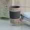 Rustic Cement Bathroom Tumbler Cup | Decorative Rinse Cup,Drinking Glass,Toothbrush & Makeup Brush Holder for Vanity Countertops,Sink & Desk | Antique Stone
